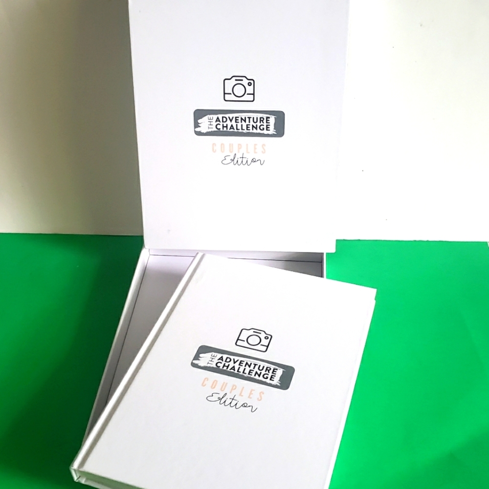ADVENTURE CHALLENGE COUPLES EDITION - 50 Scratch Off Date Book / Memory Album